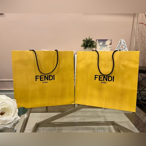 Large Fendi Shopping Bags (Set of 2) - Picture 1 of 6